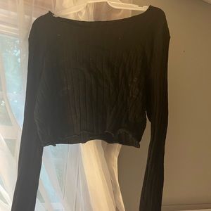 ASOS long sleeve crop top